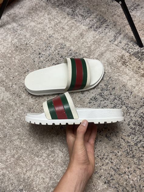 yellow gucci flip flops|white Gucci Flip Flops cheap.